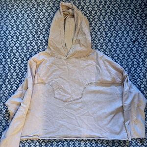 Western Style Cropped Hoodie